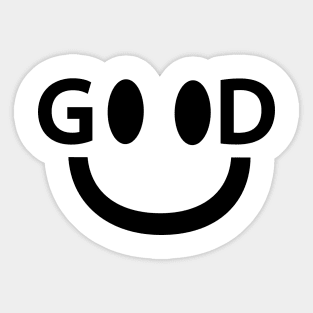 Good feeling good artistic design Sticker